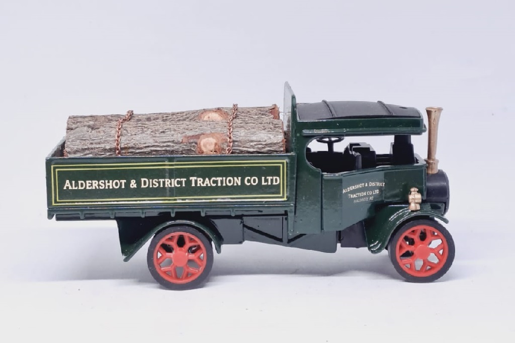 No.12; Jeannie; Lorry with Log Load; 1922 Foden Steam Wagon